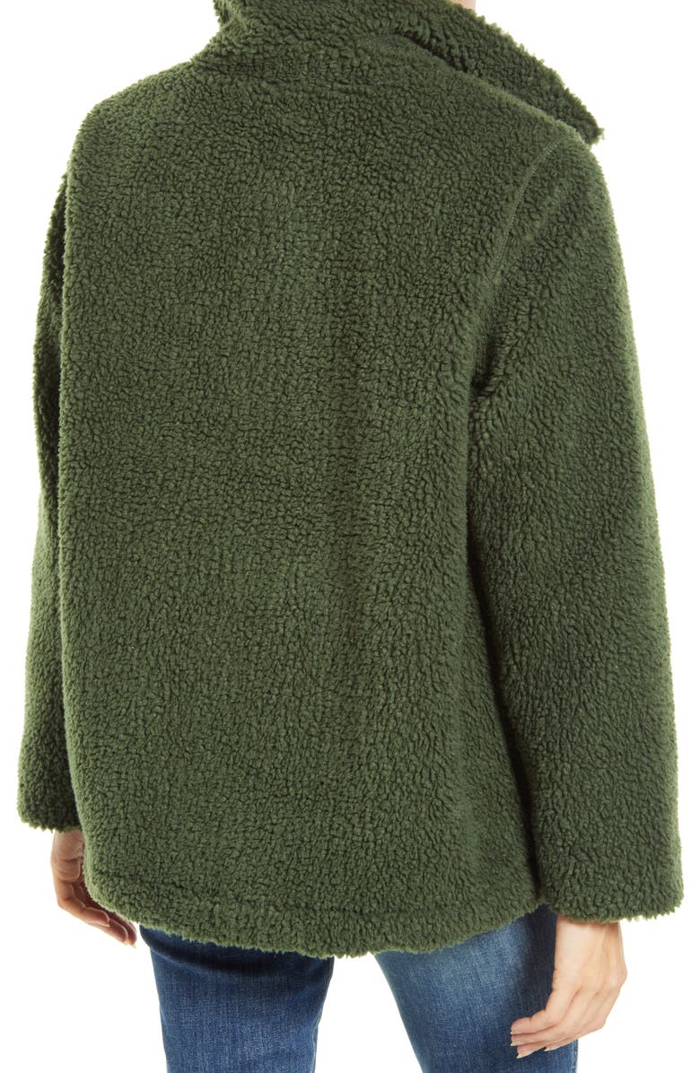 Madewell Resourced High Pile Fleece Jacket, Alternate, color, 