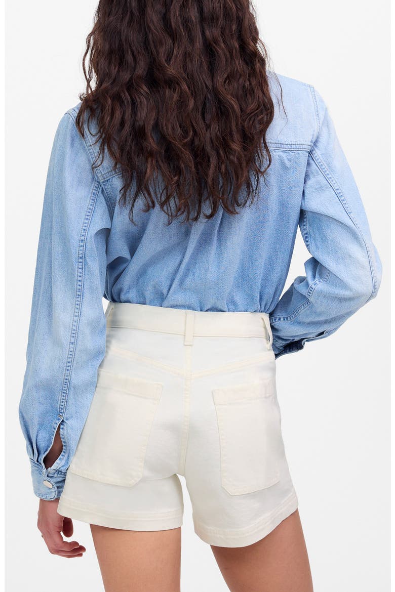 The Denim Emmett Shorts, Alternate, color, TILE WHITE