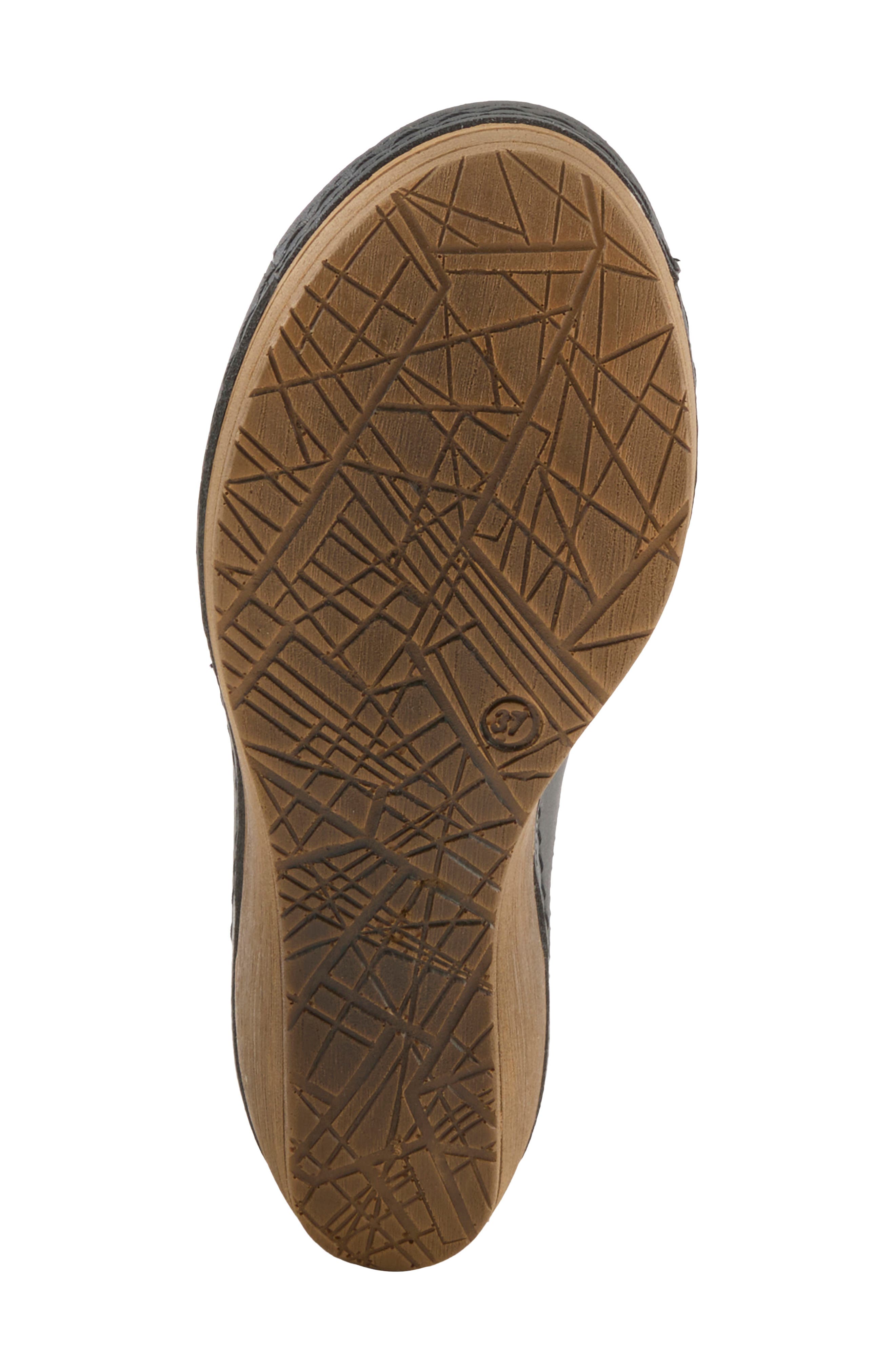 Wedge Sandal, Alternate, color, BLACK