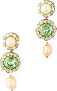 Deepa Gurnani Mukta Drop Earrings