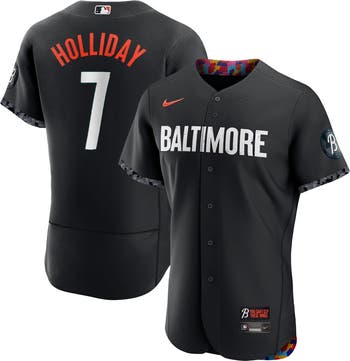 Nike Men s Nike Jackson Holliday Black Baltimore Orioles City Connect Authentic Player Jersey Nordstrom