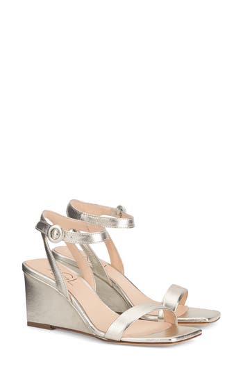 Agl Attilio Giusti Leombruni Agl Mimi Wedge Sandal In Neutral