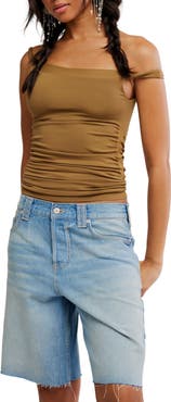 Free People Round Two One-Shoulder Tank