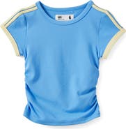 Cotton On Kids Kid's Soft Stretch Active Gathered Short Sleeve Baby Tee