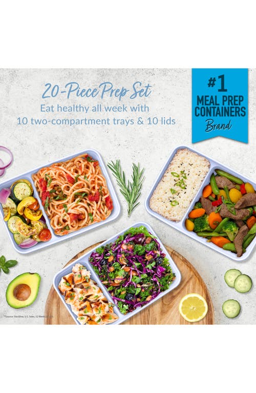 Bentgo 10-pack Meal Prep Container Set In Purple