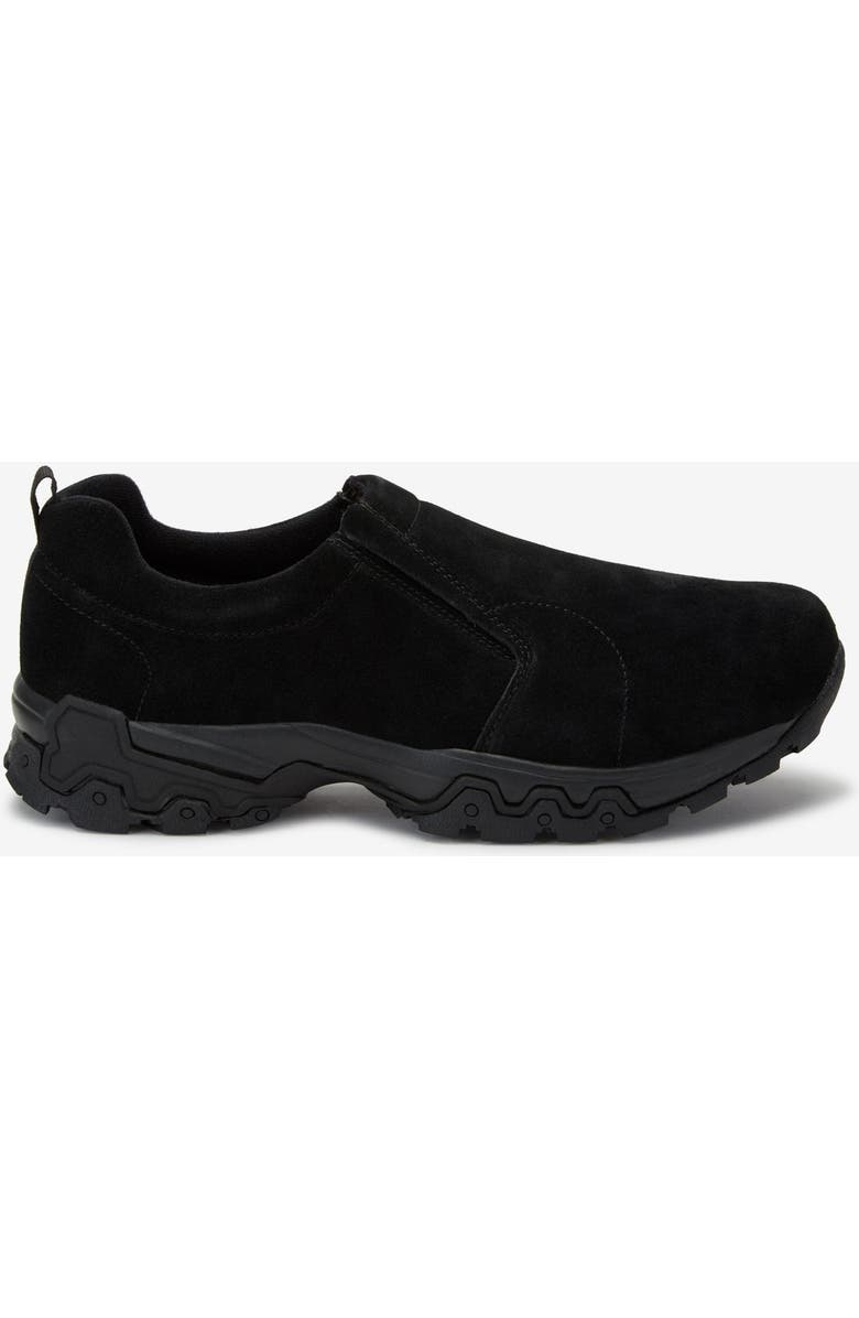 KingSize Suede Slip-On Shoes, Alternate, color, Black