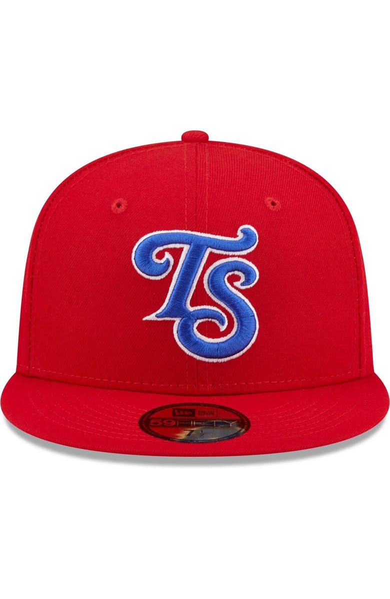 New Era Men's New Era Red Tennessee Smokies Authentic Collection 59FIFTY Fitted Hat, Alternate, color, Red