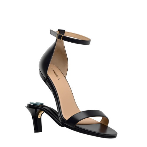 Pashion Footwear The Pashionista 3" Stiletto Heel In Coal Leather