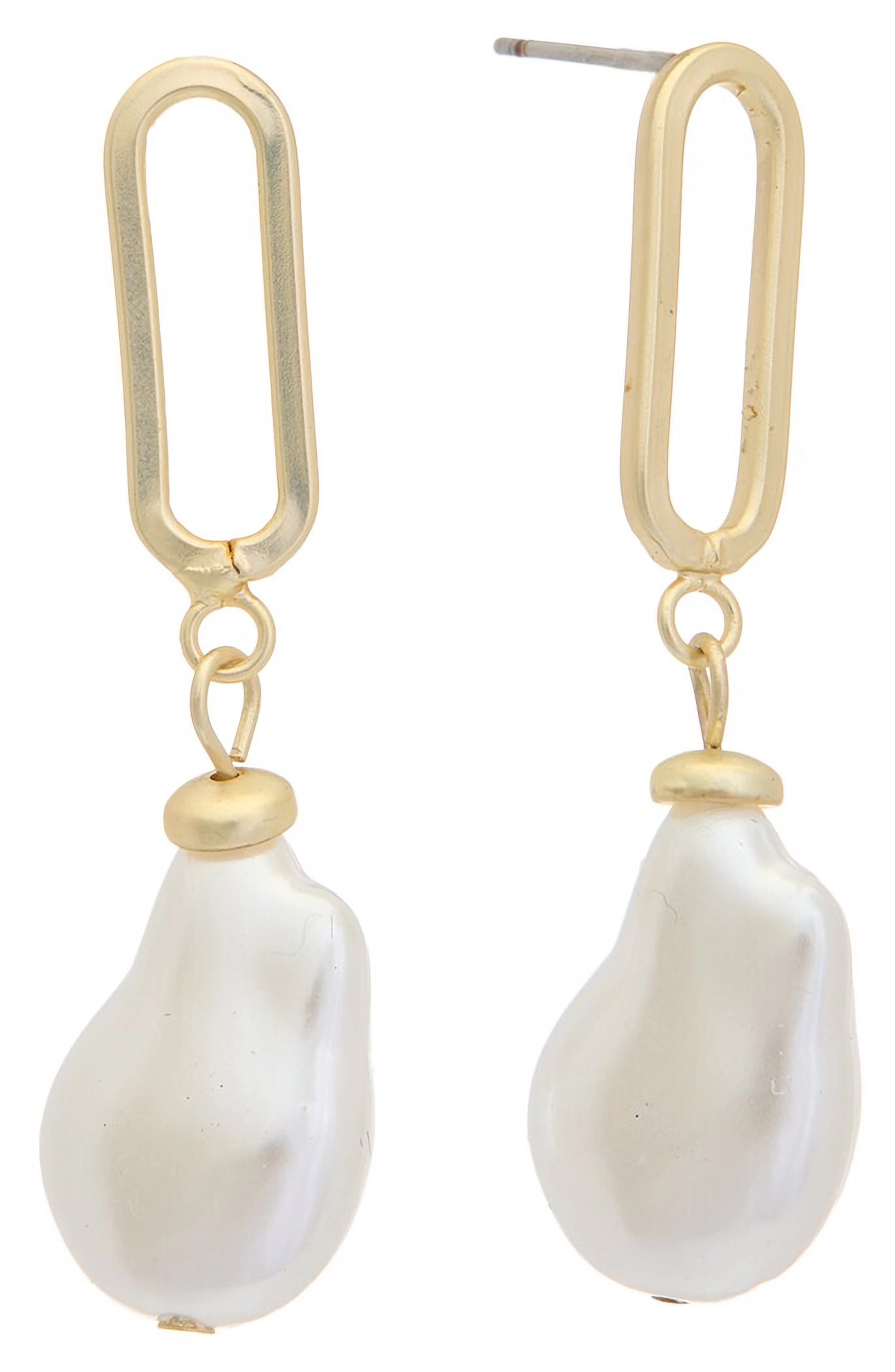Juvell Cultured Pearl Drop Earrings