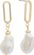 Juvell Cultured Pearl Drop Earrings