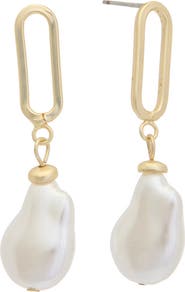 Juvell Cultured Pearl Drop Earrings