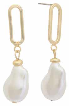Juvell Cultured Pearl Drop Earrings