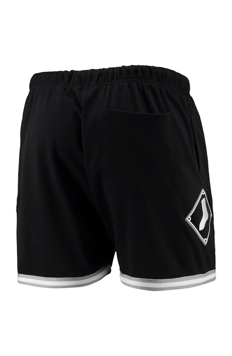 PRO STANDARD Men's Pro Standard Black Chicago White Sox 2005 World Series Mesh Shorts, Alternate, color, 