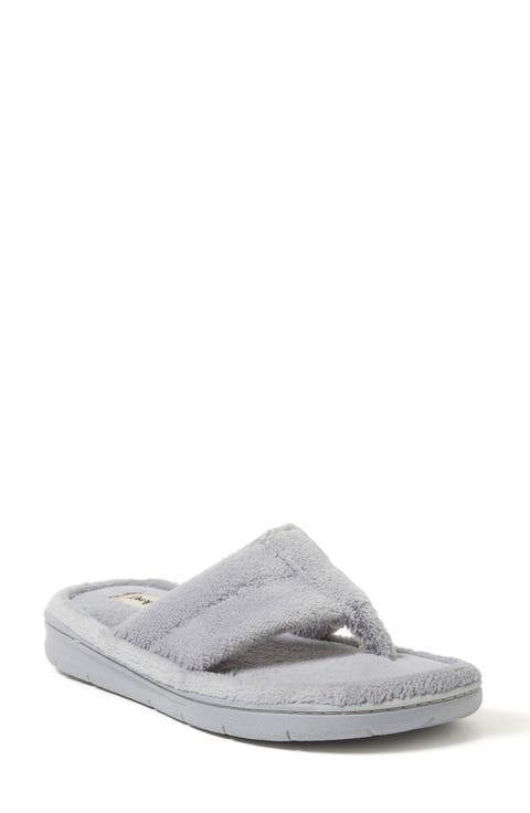 Wrenley Terry Thong Flip Flop Slipper