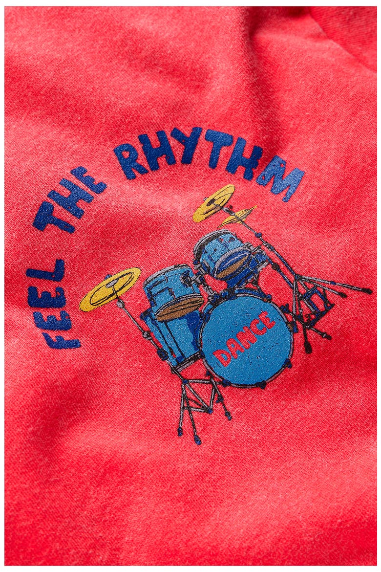 Kids' Vintage Wash Graphic T-Shirt, Alternate, color, FEEL THE RYTHMN DRUMS