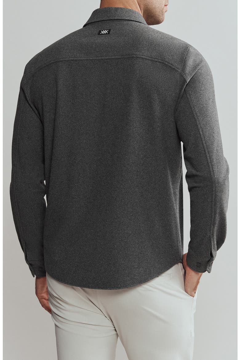 Stowaway Overshirt, Alternate, color, ASPHALT HEATHER