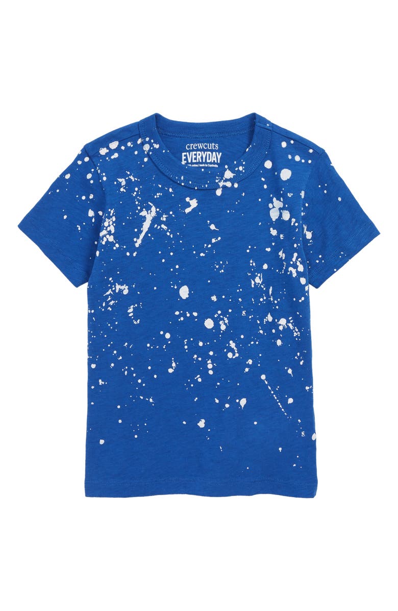 crewcuts by J.Crew Splatter Painted T-Shirt, Main, color,