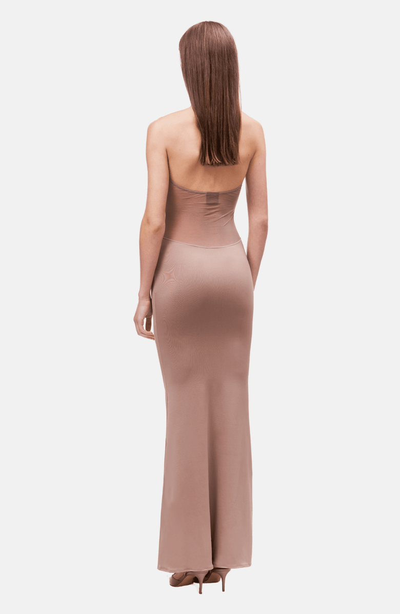 OW Collection SELIA Maxi Dress, Alternate, color, Beige