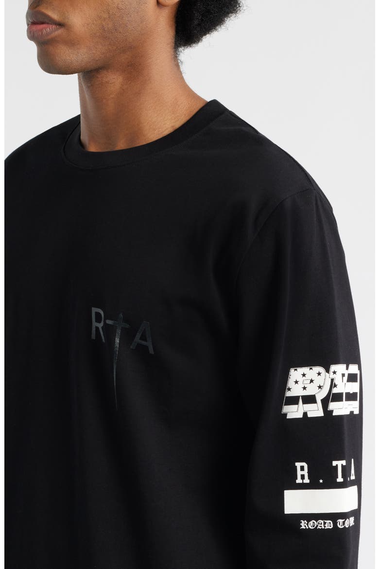 Greatest Hits Long Sleeve Graphic T-Shirt, Alternate, color, BLACK GREATEST HITS