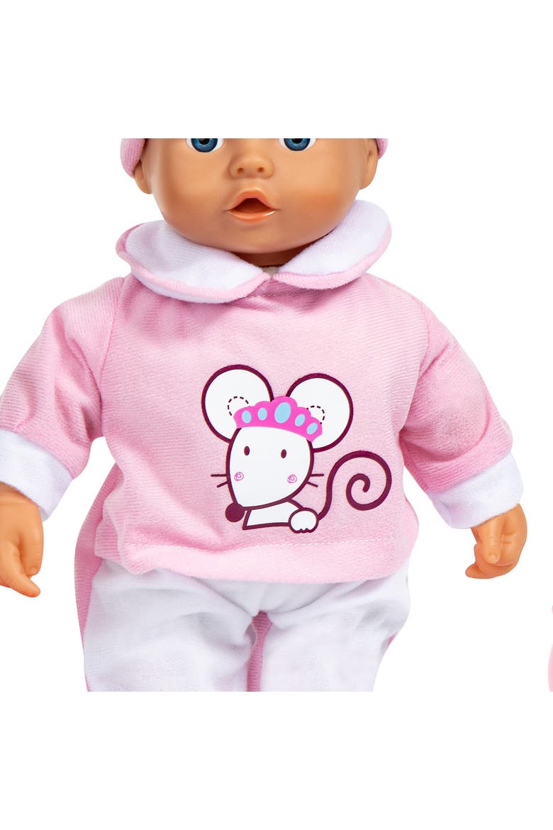 14 Inch Interactive Baby Doll, Mouse, Alternate, color, Multicolored