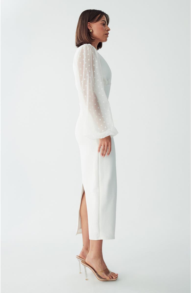 BWLDR Jacobs Dress, Alternate, color, White