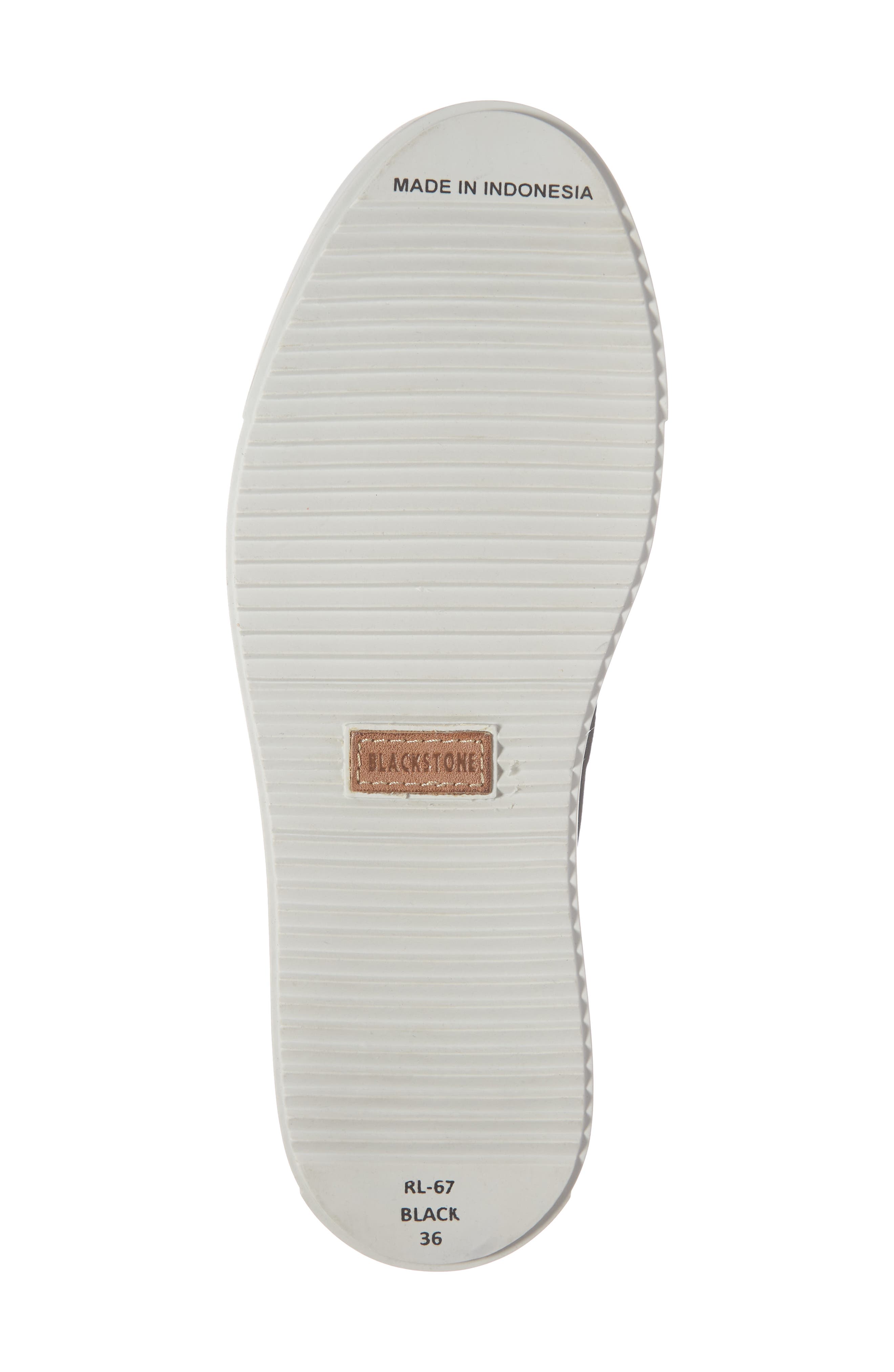 Blackstone RL67 Laceless Perforated Sneaker, Alternate, color, 