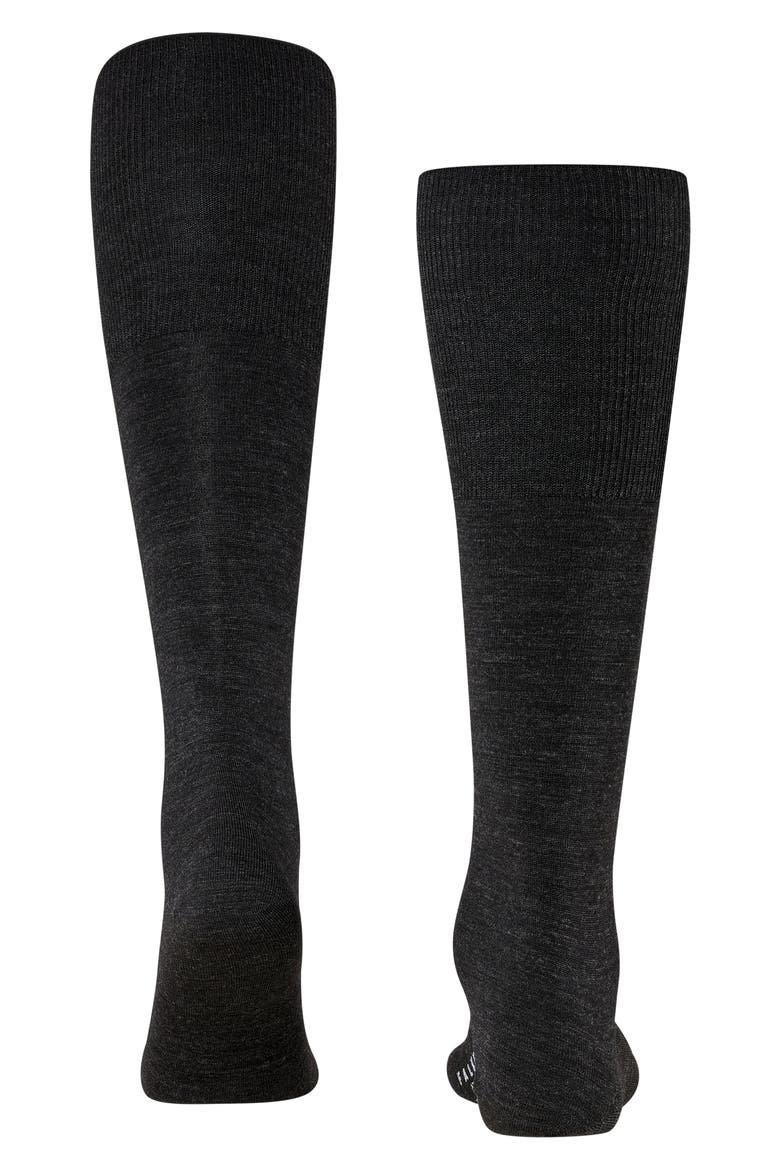 Airport Knee High Socks, Alternate, color, ANTHRACITE