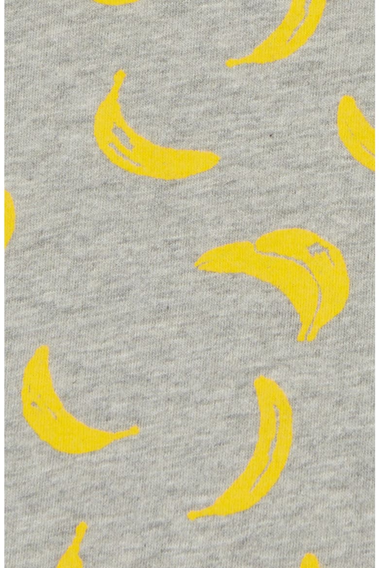 Banana Print T-Shirt, Alternate, color, GREY MEDIUM HEATHER BANANAS