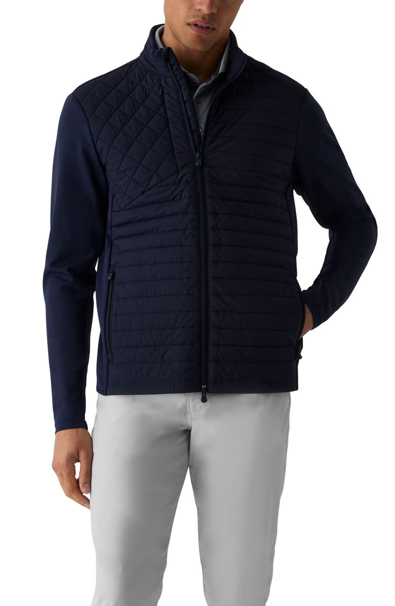 Greyson Yukon Water Repellent Hybrid Jacket, Main, color, Maltese Blue