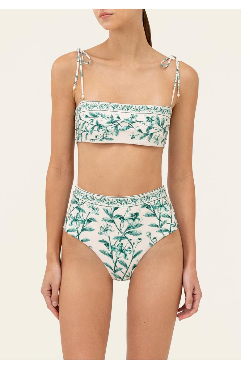 Agua by Agua Bendita Magenta Ceiba Bikini bottom, Alternate, color, Multi