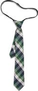 Nordstrom Kids' Anders Check Pre Tied Silk Blend Tie