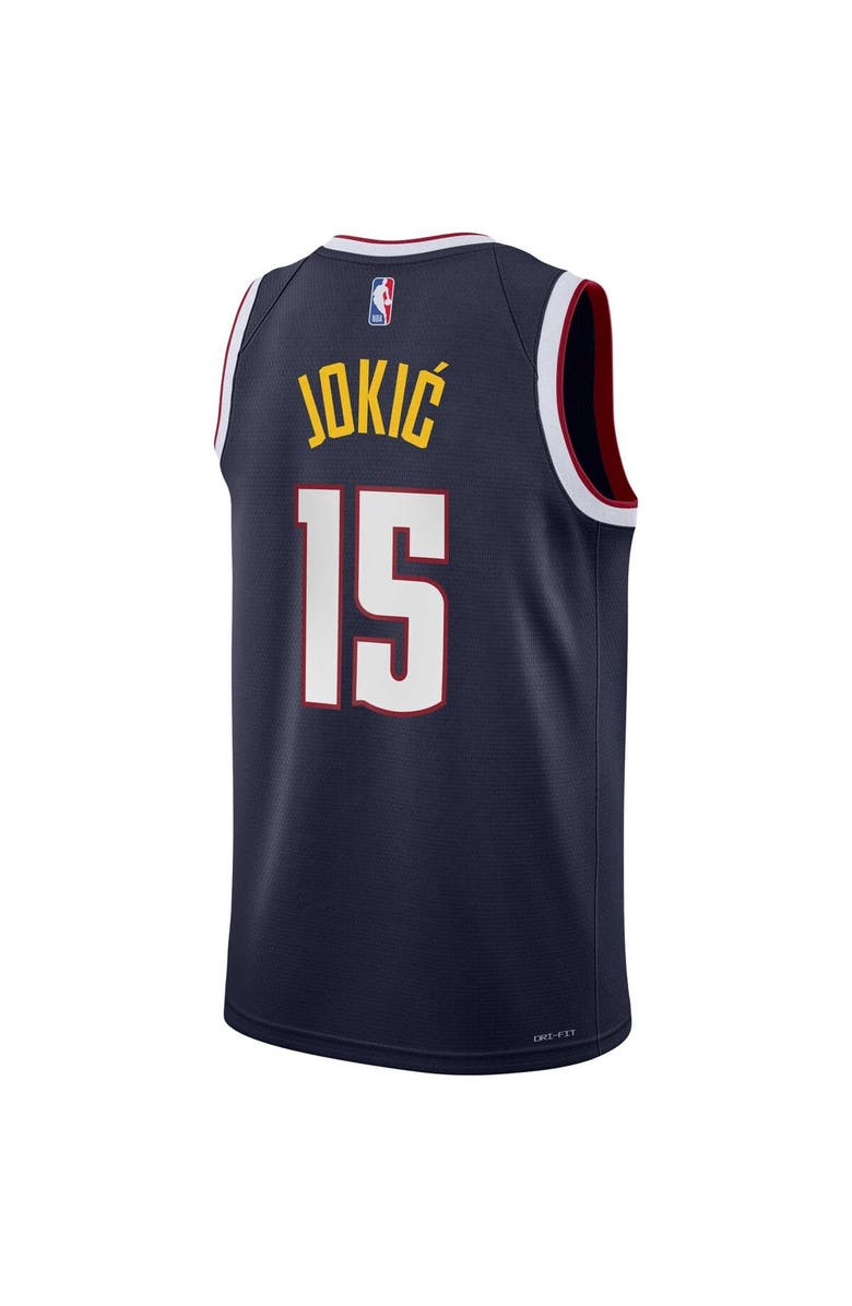 Nike Youth Nike Nikola Jokic Navy Denver Nuggets Swingman Jersey - Icon Edition, Alternate, color, Navy