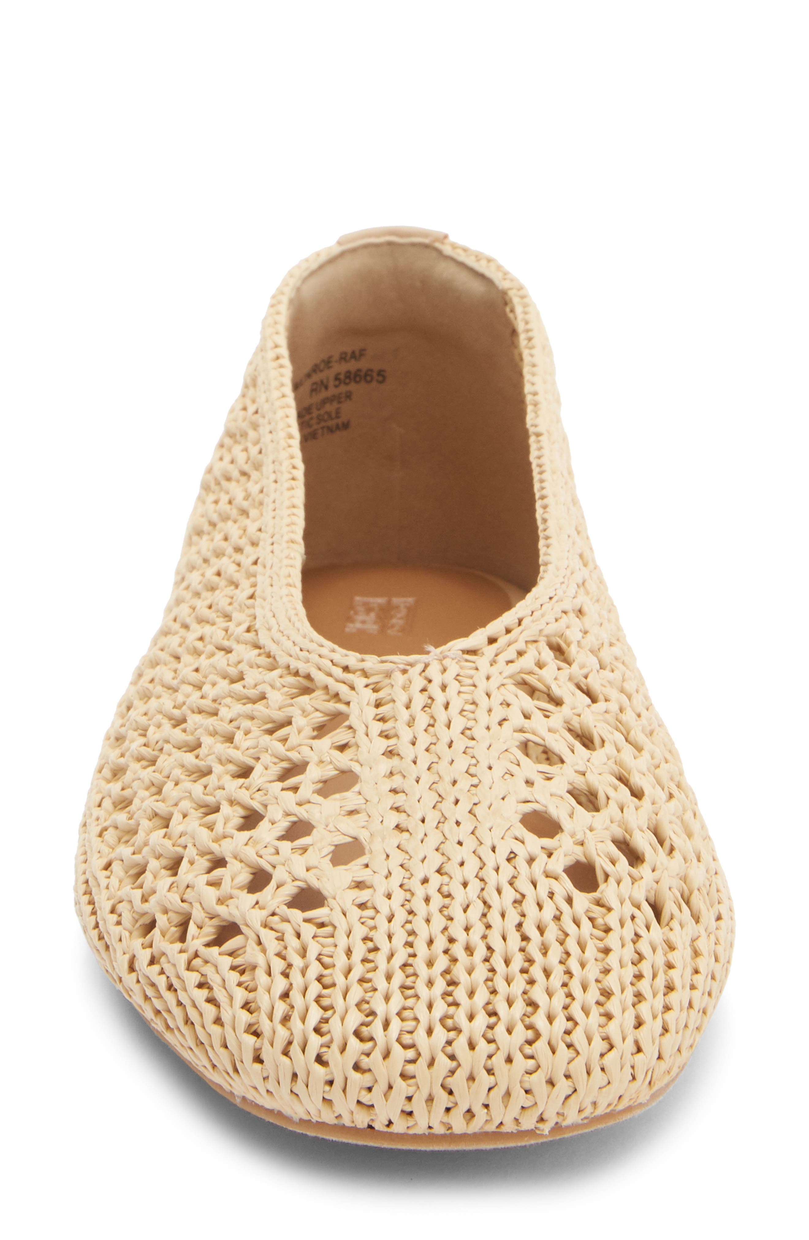 Monroe Weave Flat, Alternate, color, NATURAL