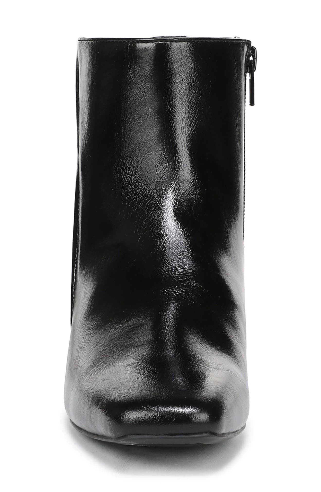 Naturalizer Hadley Square Toe Bootie, Alternate, color, Black