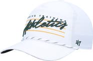 '47 Men's '47 White Oakland Athletics Downburst Hitch Snapback Hat