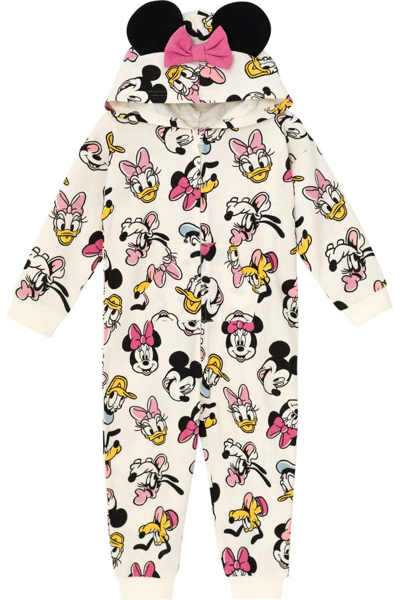 Mickey Mouse & Friends Cosplay Hooded Fleece One Piece, Main, color, Tusk Mickey Friends