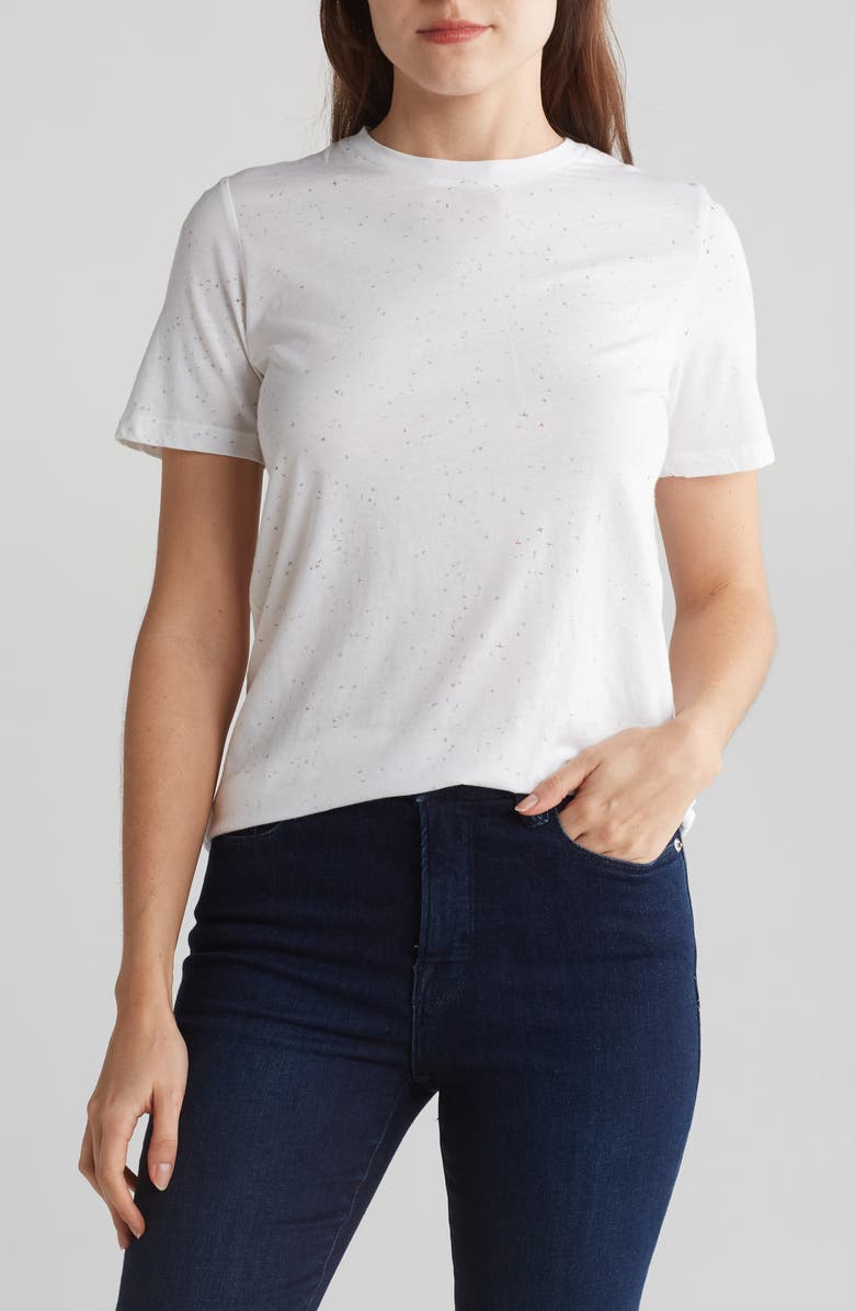 AG Crewneck Tee, Main, color, 