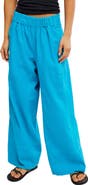 Free People Day's End Linen & Cotton Pants