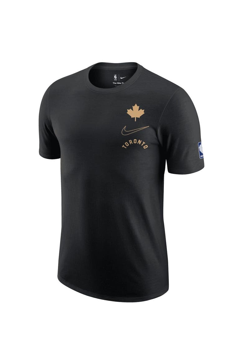 Men's Nike Black Toronto Raptors 2022/23 City Edition Courtside Max90 Vintage Wash T-Shirt, Alternate, color, Black