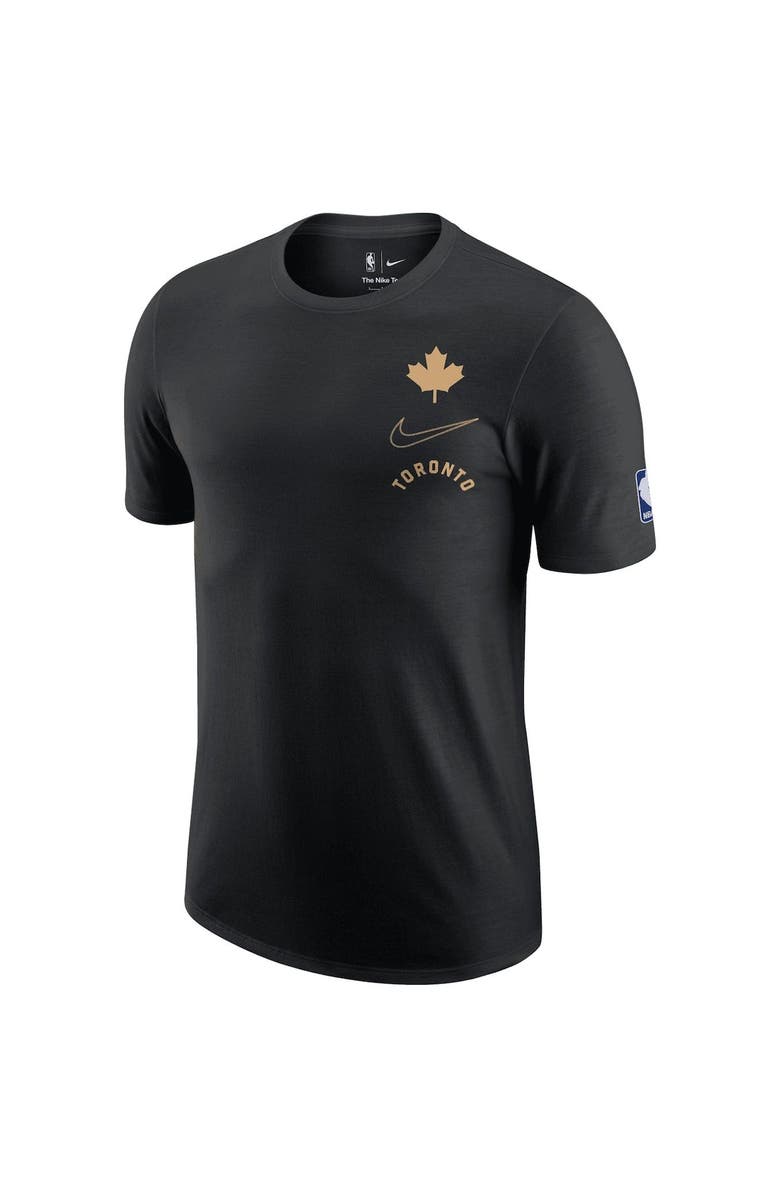 Nike Men's Nike Black Toronto Raptors 2022/23 City Edition Courtside Max90 Vintage Wash T-Shirt, Alternate, color,