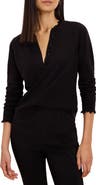 NIC+ZOE Henley Ruffle Sweater