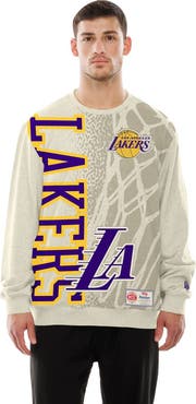 New Era Men's New Era Tan Los Angeles Lakers 2025/26 City Edition Sweatshirt