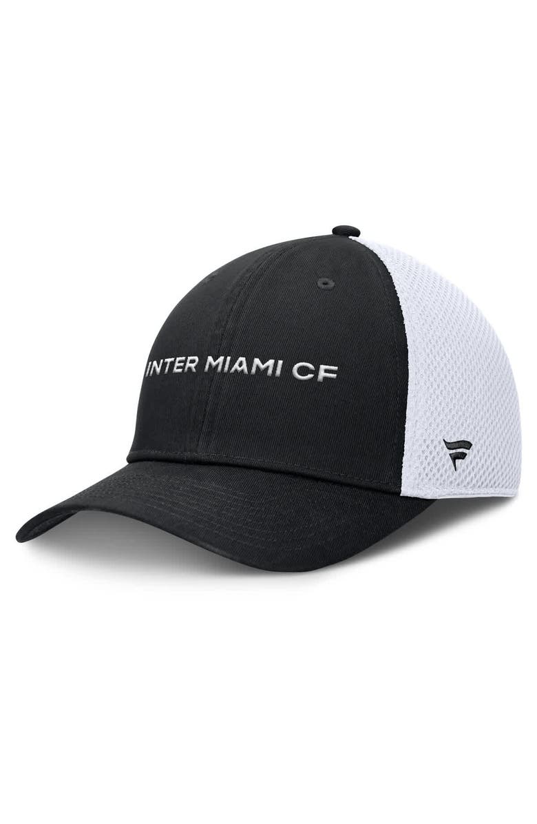 FANATICS Men's Fanatics Black Inter Miami CF Rocket Flex Hat, Main, color, Black