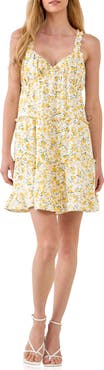 Endless Rose Floral Print Tiered Sundress