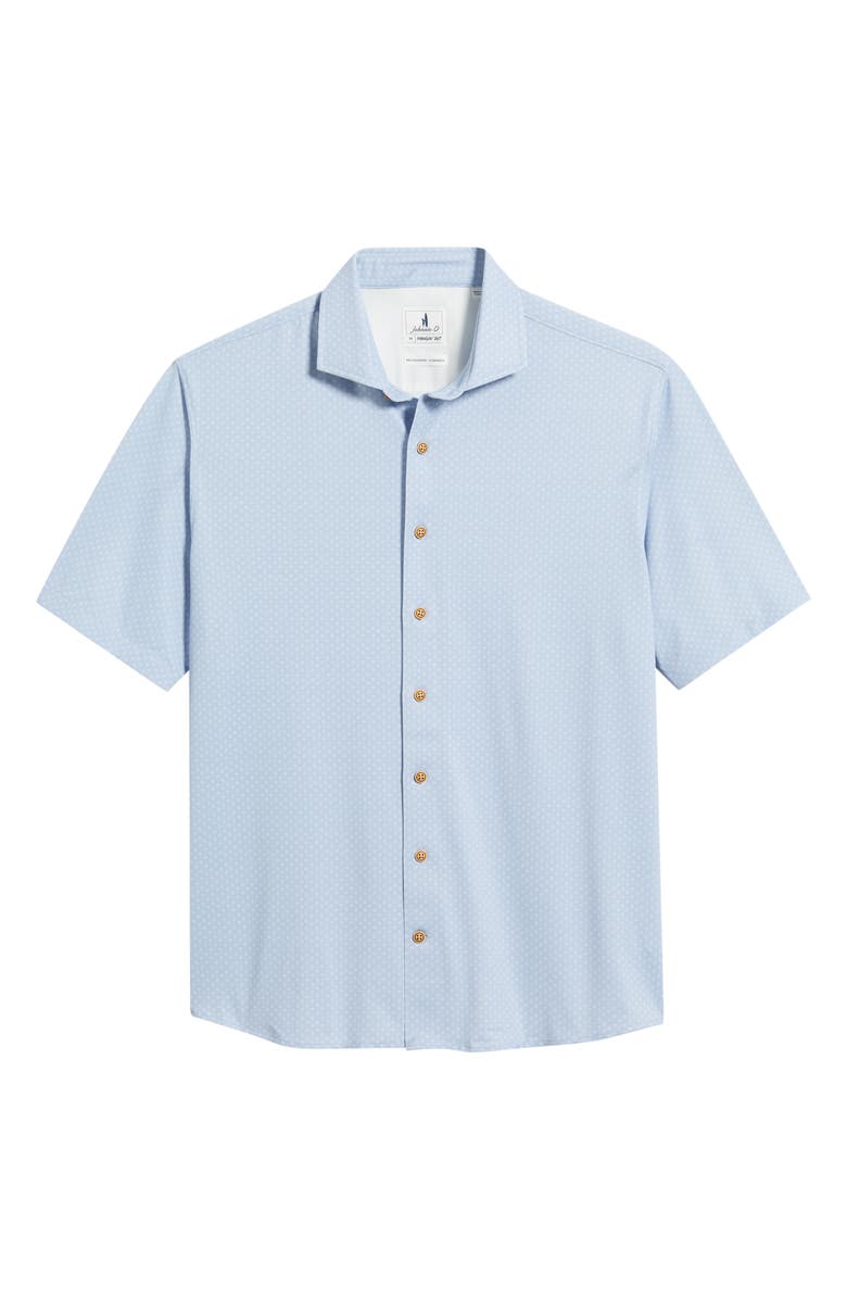johnnie-O Augustine Short Sleeve Button-Up Shirt, Alternate, color, Kona