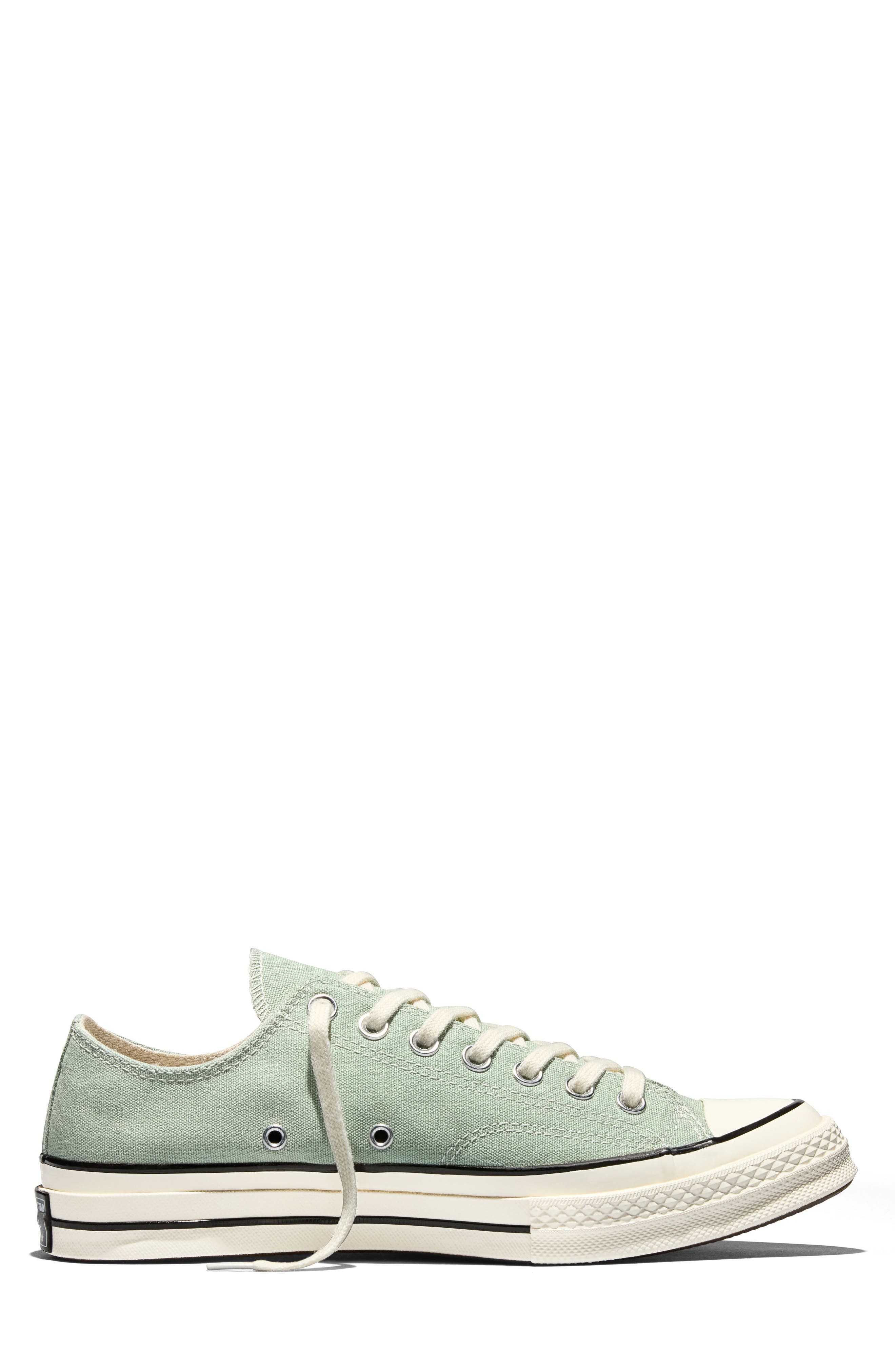 Converse Chuck 70 Low Top Sneaker, Alternate, color, Thyme Again/ Egret/ Black