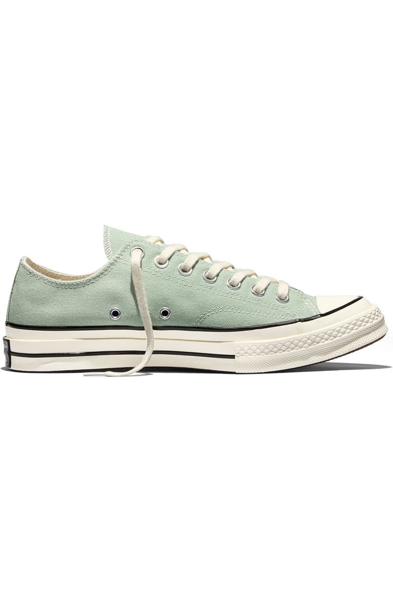 Converse Chuck 70 Low Top Sneaker, Alternate, color, Thyme Again/ Egret/ Black