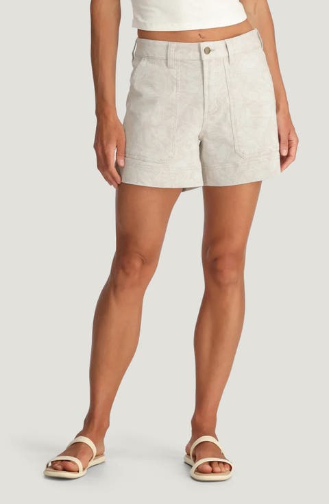 Folly Stretch Cotton Twill Shorts