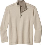 Tommy Bahama Flipview Reversible Half Zip Pullover