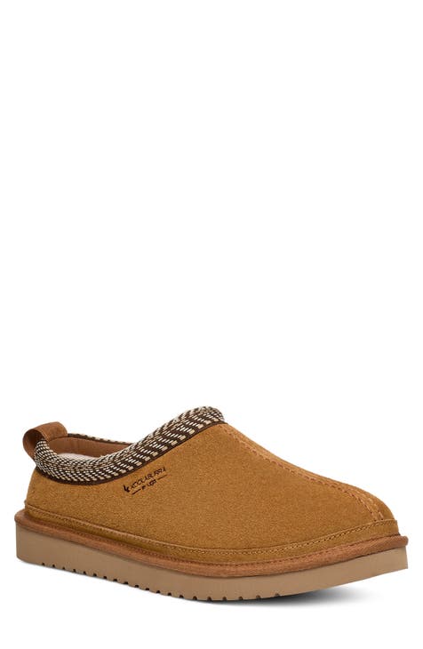 Burree Faux Shearling Lined Slipper (Men)